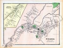 Stowe Town, Lower Village, Lamoille and Orleans Counties 1878